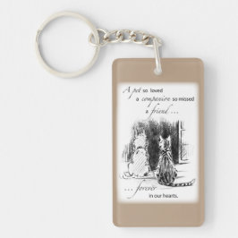 Fönstret Tittar av hund och katt, Ange sympati