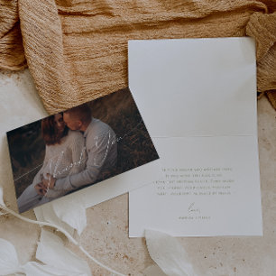 Font med teckensnitt i Grönten för visemisk sidväx Tack Kort