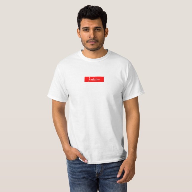 Fontaine Boxlogo Red Tröja (Hel framsida)