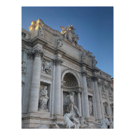 fontaine de Trevi à Rome Perfect Poster