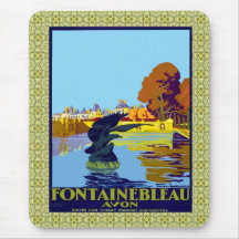 Fontainebleau Avon Fransk Travel Poster