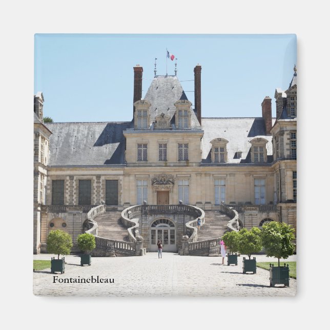 Fontainebleau castle magnet (Framsidan)