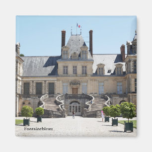 Fontainebleau slott magnet