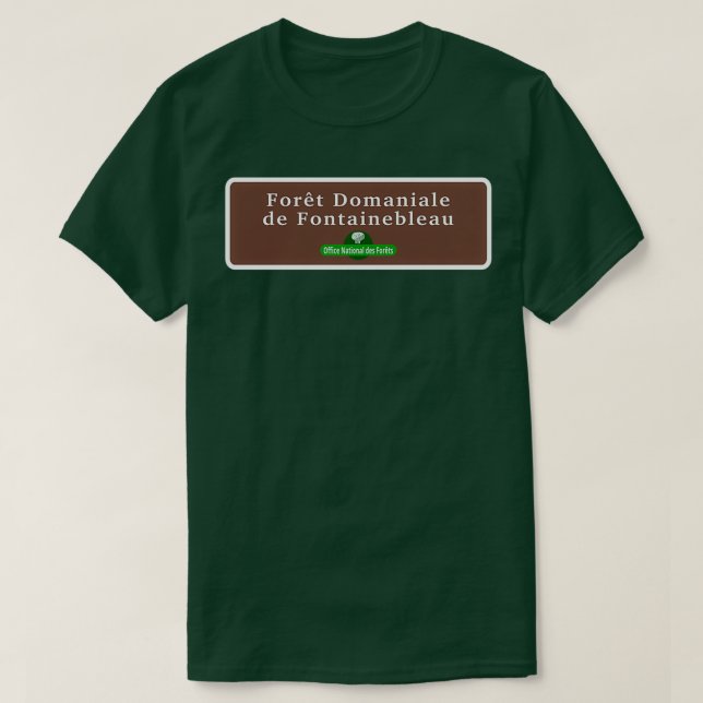 Fontainebleau T Shirt (Design framsida)