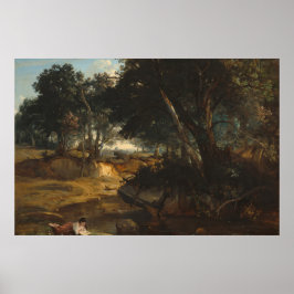 Fontainebleauskogen Poster