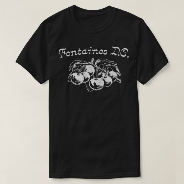 Fontaines DC Fläkt Art Tribute Design2 T Shirt (Design framsida)