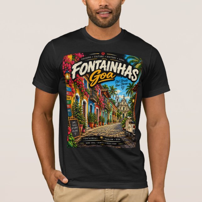 Fontainhas  t shirt (Framsida)