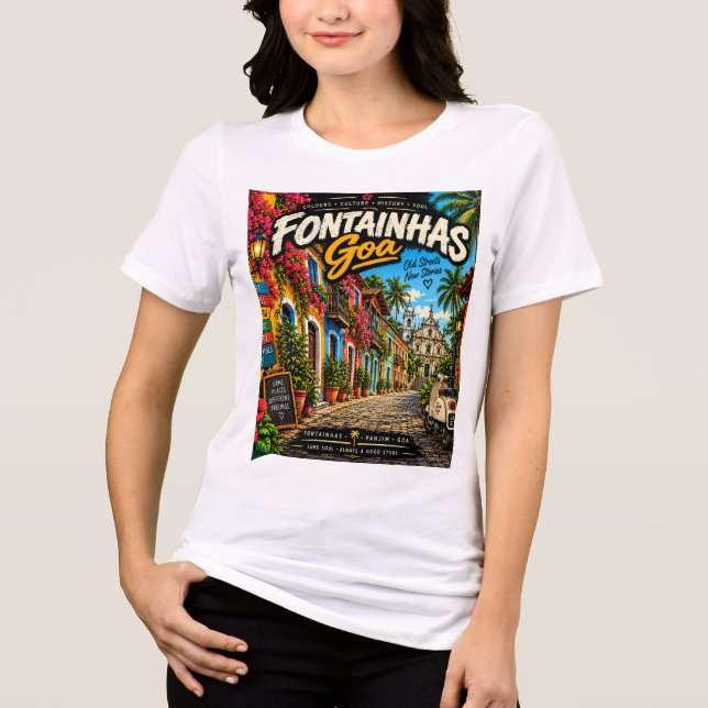 Fontainhas  t shirt (Framsida)