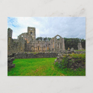 Fontän Abbey 1 Vykort