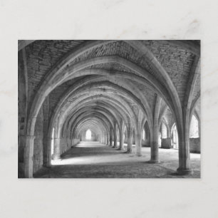 Fontän Abbey Vykort