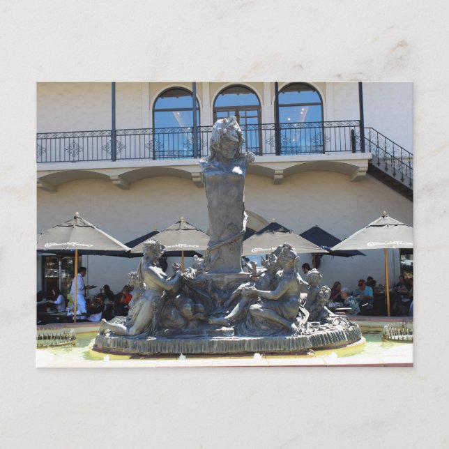 Fontän av Bacchus Vykort (Framsida)