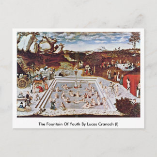 Fontän av Lucas Cranach (I) Vykort
