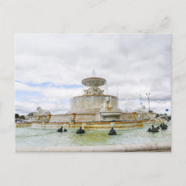 Fontän Belle Isle Park Detroit Vykort
