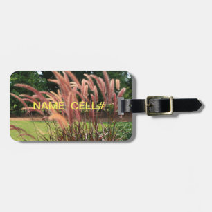 Fontän Grass Luggage Tag Bagagebricka