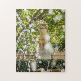 Fontän i Almudaina Gardens - Palma de Mallorca Pussel