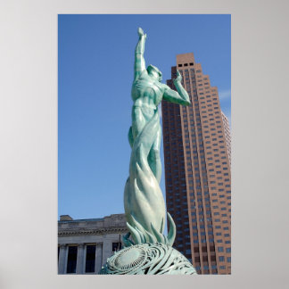 Fontän i det eviga livet poster