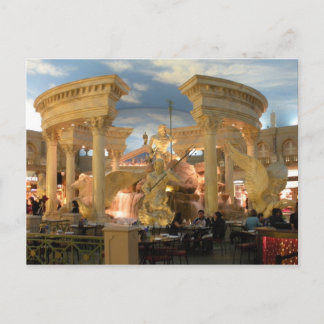 Fontän i gudarna vykort