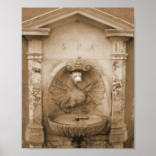 Fontän i Rom Poster