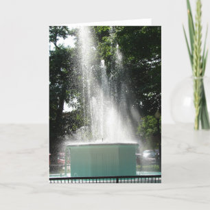 Fontän i Washington, Iowa Kort