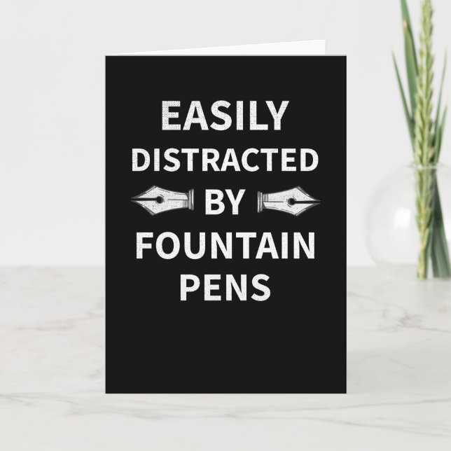 Fontän Pen Collector Gifts | Fontän Pen Älskare Kort (Framsida)