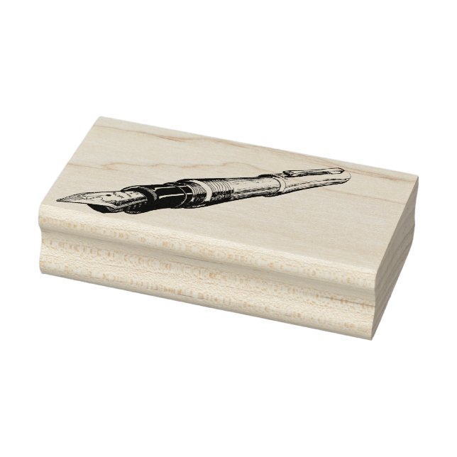 Fontän Pen Rubber Frimärke Stämpel (Stämpel)