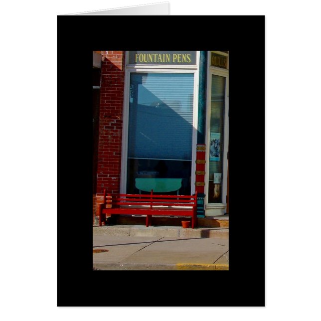 Fontän-pennor Hälsningskort (Framsidan)