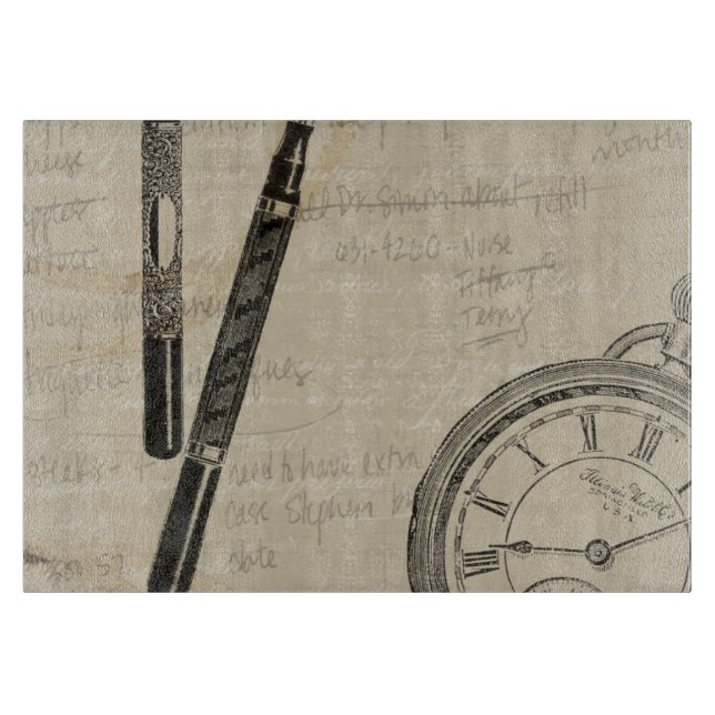 Fontän-pennor och yta med anteckningar (Framsidan)