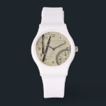 Fontän-pennor och -yta med anteckningar armbandsur<br><div class="desc">Det verkar som om någon tog många anteckningar! Denna contemporary av fontän-pennor och ett vattentätt ansikte illustrerar tidsförlusten för de olika triviala men viktiga aktiviteterna i våra liv. Hämta ditt exemplar idag!</div>