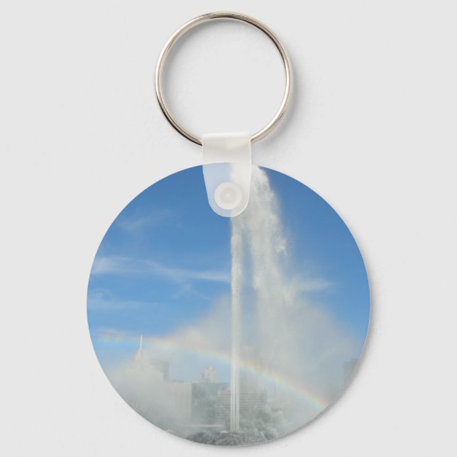 Fontän vid punkten nyckelring (Framsida)