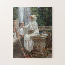 Fontän, Villa Torlonia - John Singer Sargent