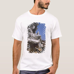 Fontana dei Quattro Fiumi, Piazza Navona, Rom, T Shirt