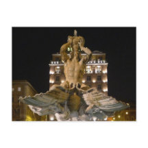 Fontana del Tritone, Rom, Italien  - 