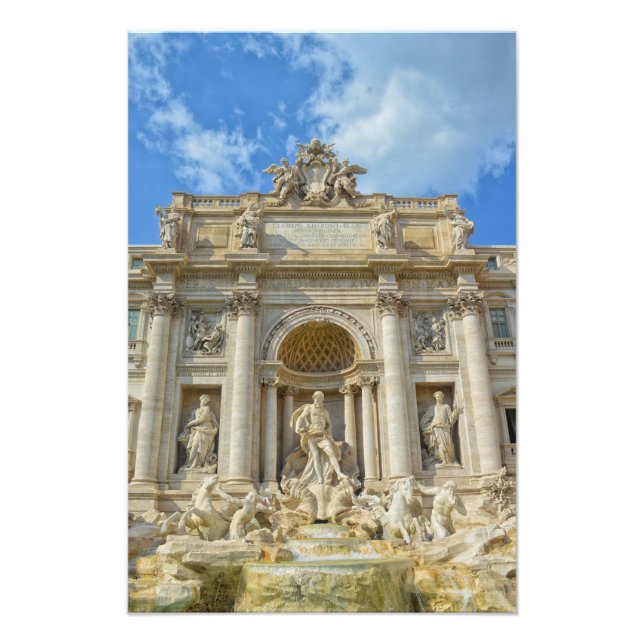 Fontana di Trevi Fototryck (Framsidan)