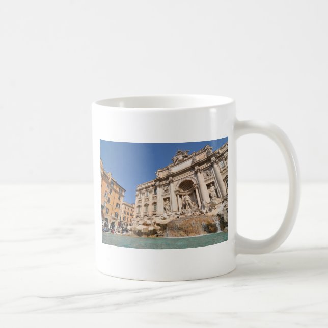 Fontana di Trevi i Rome, italien Kaffemugg (Höger)