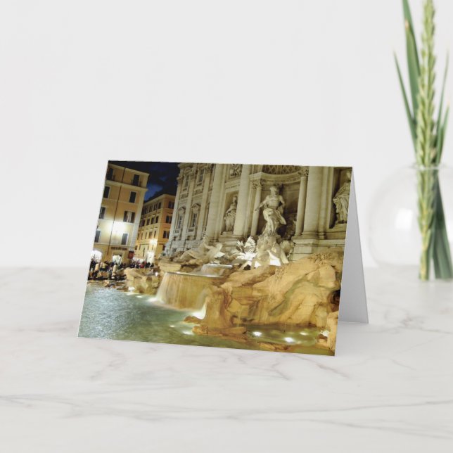 Fontana di Trevi Kort (Framsida)