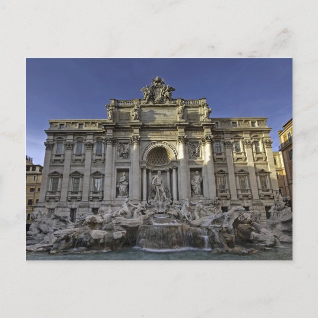 Fontana di Trevi Postcard Vykort (Framsida)
