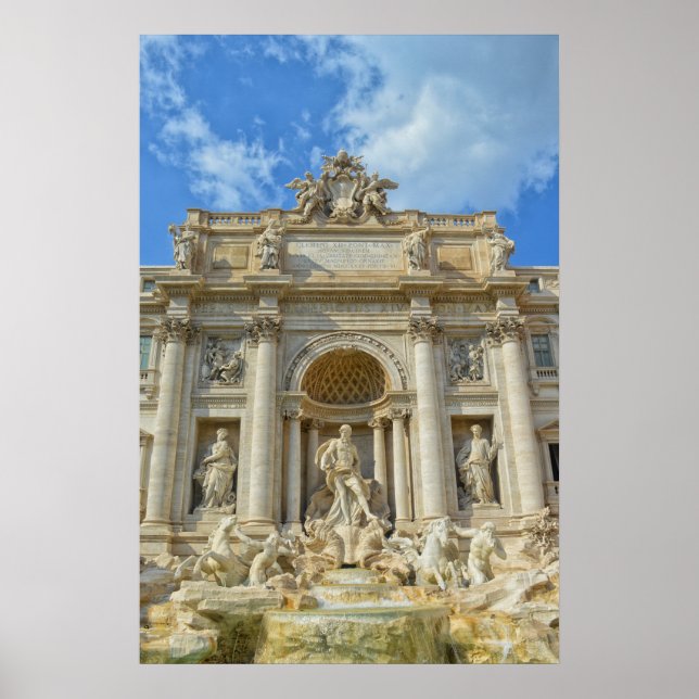 Fontana di Trevi Poster (Framsidan)