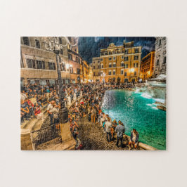 Fontana di Trevi Rom. Pussel