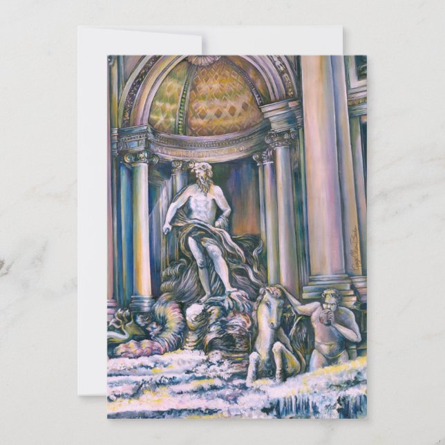 Fontana Di Trevi, romer (Framsida)