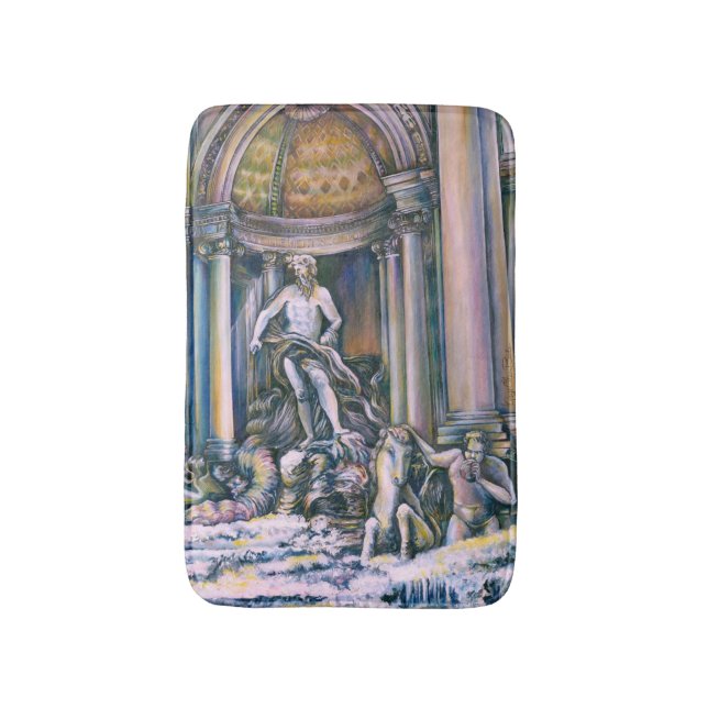Fontana Di Trevi, romer Badrumsmatta (Framsidan (Vertikal))