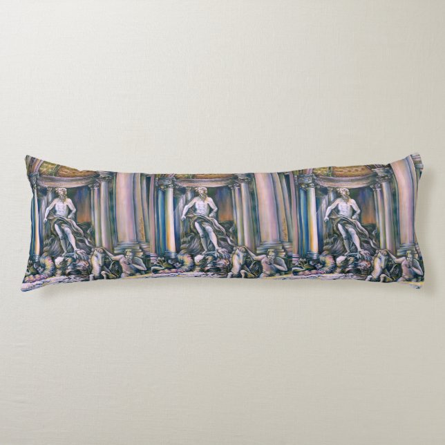 Fontana Di Trevi, romer, Italien Kroppskudde (Framsidan)