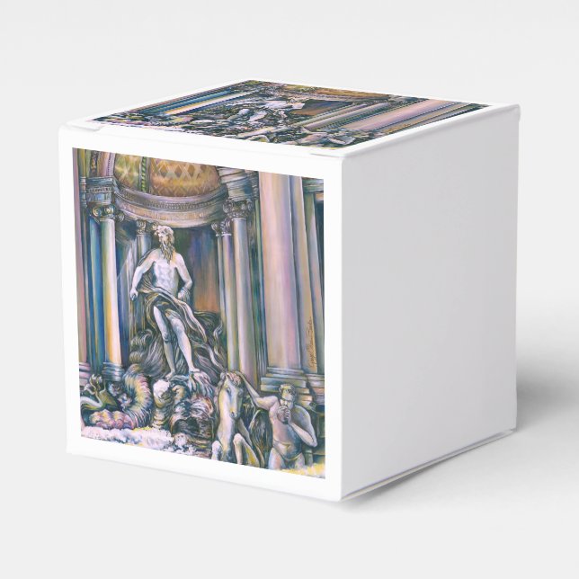 Fontana Di Trevi, romer, Italien Presentaskar (Framsidan Sidan)