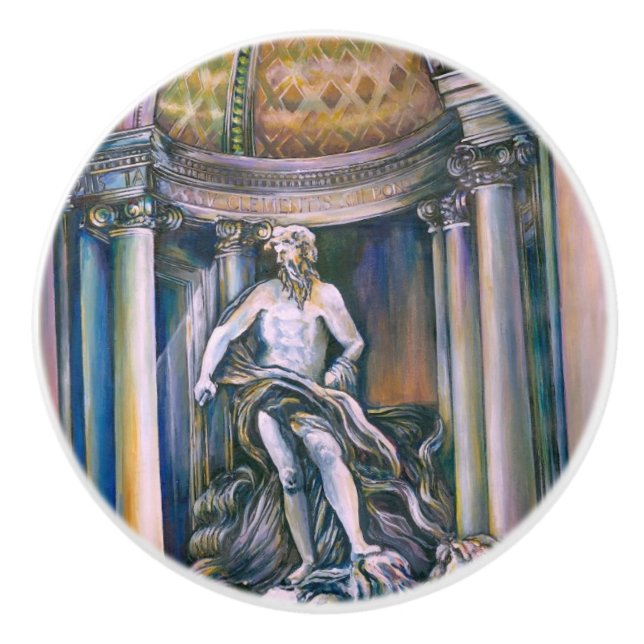 Fontana Di Trevi, romer Knopp (Framsidan)