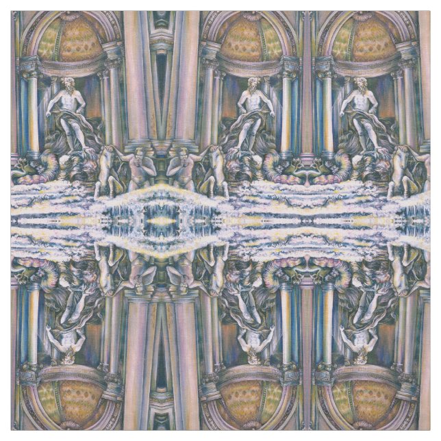 Fontana Di Trevi, romer Tyg (Provkarta)