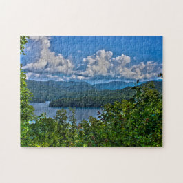 Fontana Lake, Great Smoky Mountains Bildpussel Pussel