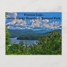 Fontana Lake, Great Smoky Mountains vykort