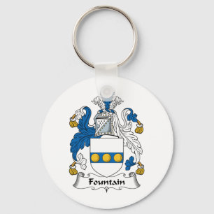 Fontänfamiljvapensköld Nyckelring