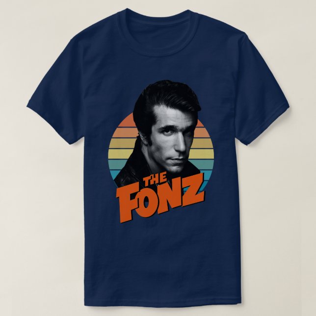 Fonz Fonzie T Shirt (Design framsida)