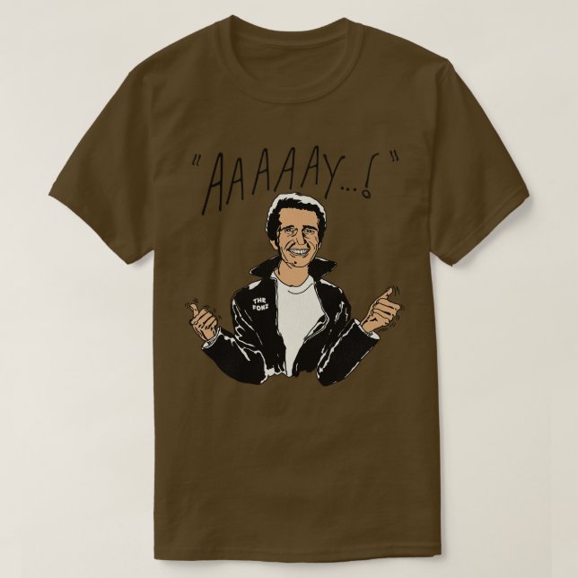Fonz T Shirt (Design framsida)