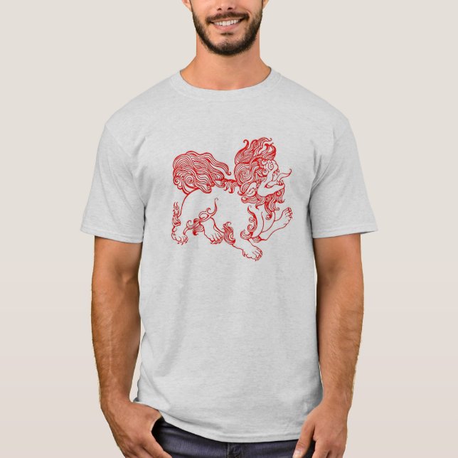 Foo hund t-shirt (Framsida)